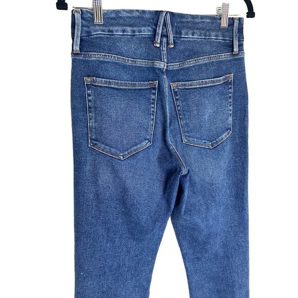 Good American Good Straight Twisted Seam Jeans-sz 27 - Picture 9 of 10